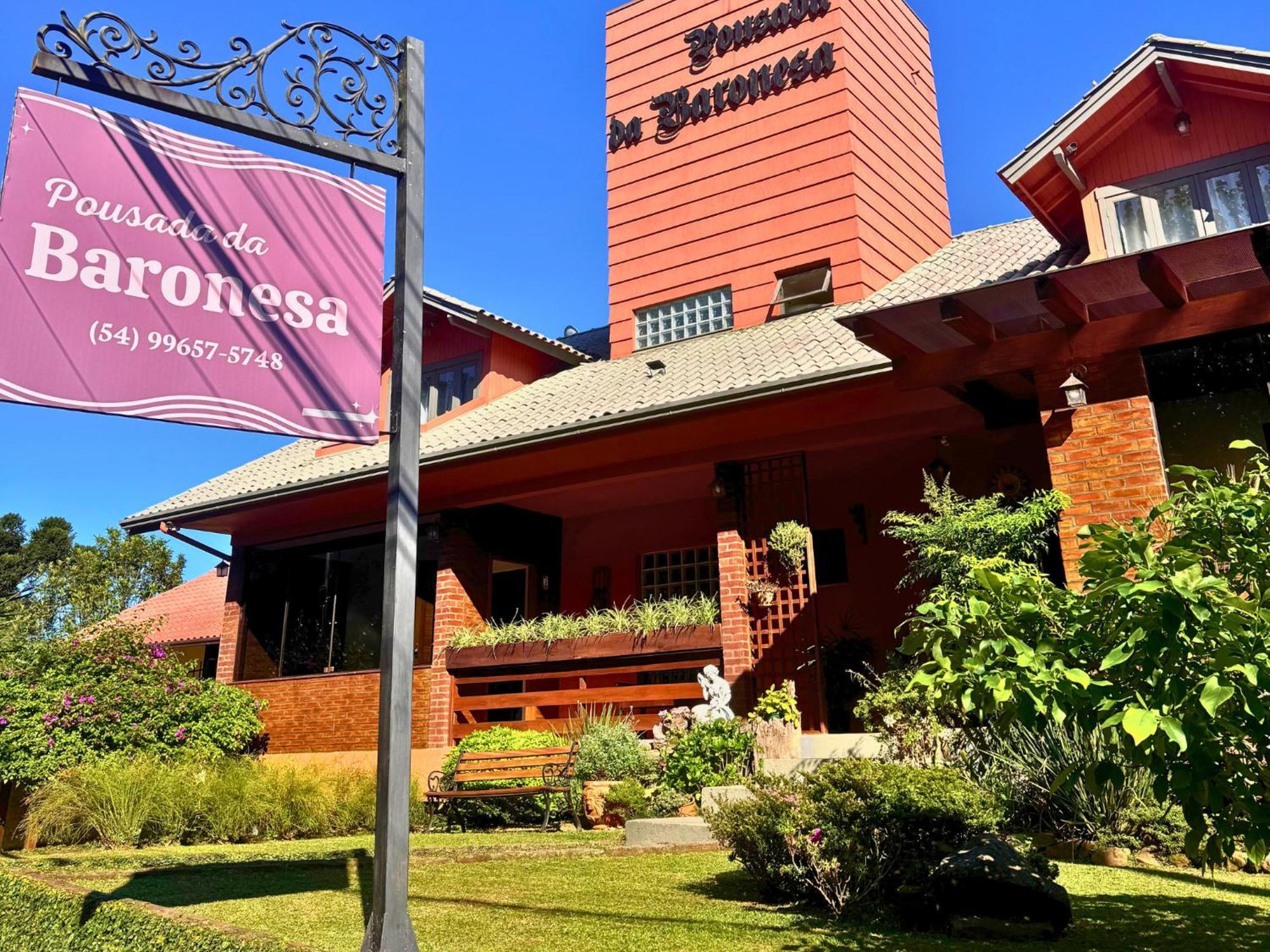 Hotel Pousada Da Baronesa Nova Petropolis Exterior foto