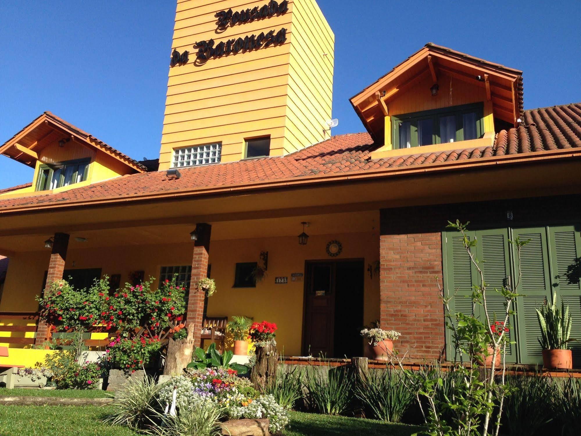 Hotel Pousada Da Baronesa Nova Petropolis Exterior foto